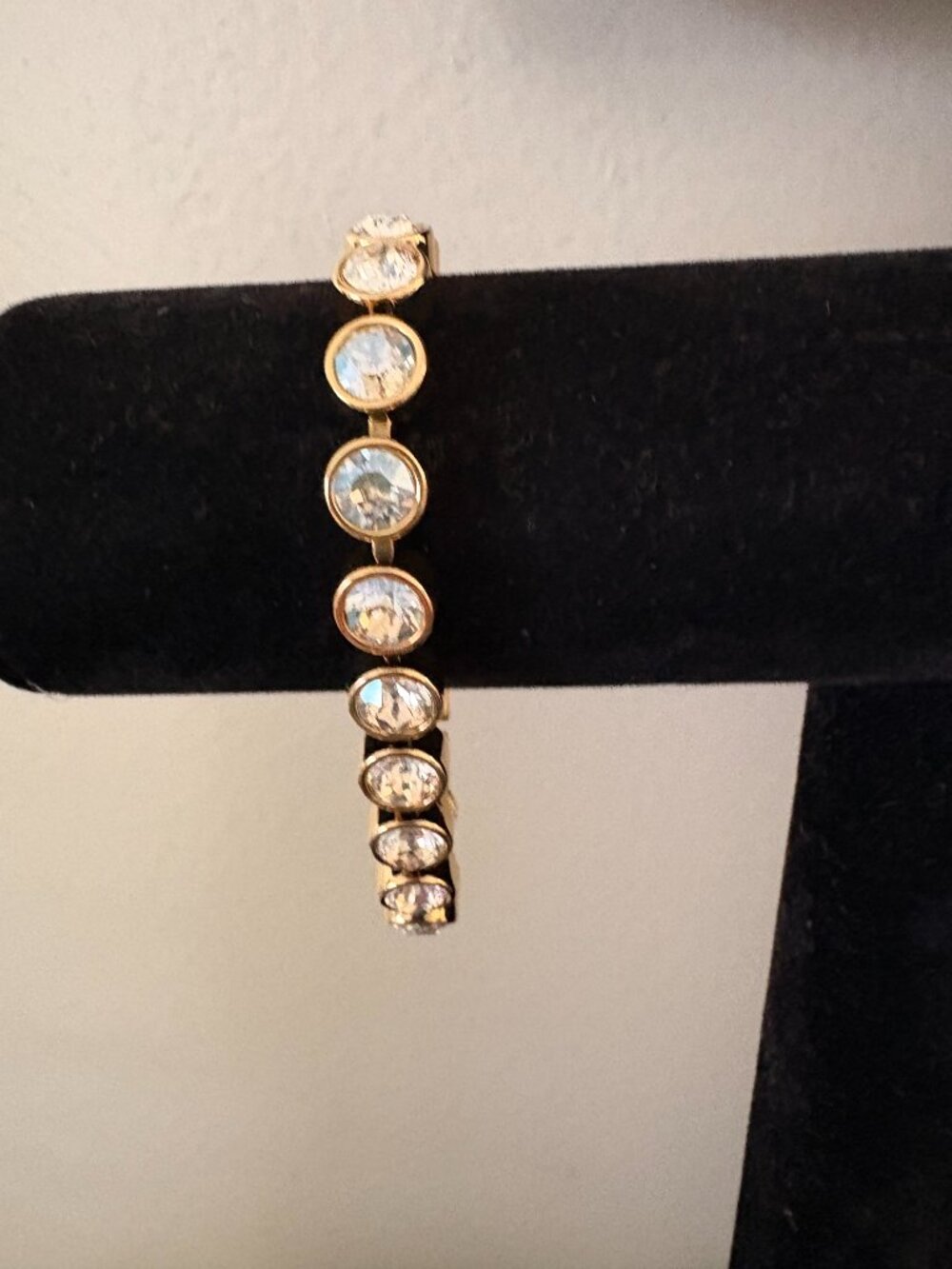 Touchstone Crystal ice bracelet. Golden Moonlight Ice bracelet. New - Picture 5 of 10